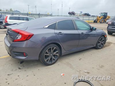 Trzecie zdjęcie samochodu z tyłu: 2019 HONDA CIVIC SPORT VIN:2HGFC2F8XKH572901 - miniatura