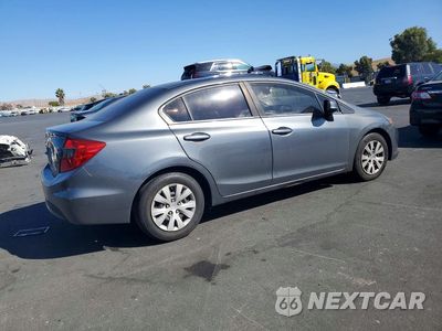 Trzecie zdjęcie samochodu z tyłu: 2012 HONDA CIVIC LX VIN:19XFB2F5XCE069504 - miniatura
