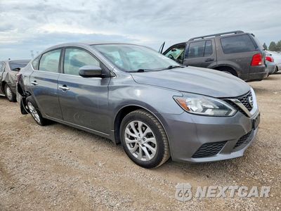 Czwarte zdjęcie samochodu z boku: 2018 NISSAN SENTRA SV VIN:3N1AB7AP0JY211633 - miniatura