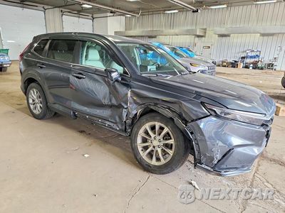 Czwarte zdjęcie samochodu z boku: 2023 HONDA CR-V EXL VIN:7FARS4H7XPE008519 - miniatura