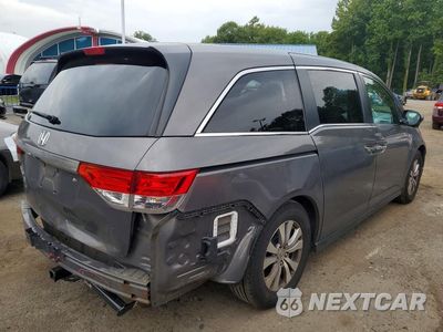 Trzecie zdjęcie samochodu z tyłu: 2016 HONDA ODYSSEY EXL VIN:5FNRL5H6XGB002466 - miniatura