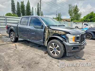 Czwarte zdjęcie samochodu z boku: 2019 FORD F150 SUPERCREW VIN:1FTEW1C47KFC78063 - miniatura