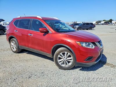 Czwarte zdjęcie samochodu z boku: 2015 NISSAN ROGUE SV VIN:KNMAT2MT9FP533735 - miniatura
