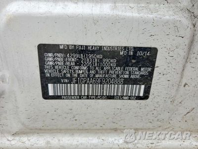 Zdjęcie 12 z 12 samochodu: 2015 SUBARU IMPREZA VIN:JF1GPAA69F9204888 - miniatura