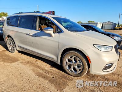 Czwarte zdjęcie samochodu z boku: 2021 CHRYSLER PACIFICA LIMITED VIN:2C4RC3GG6MR529872 - miniatura