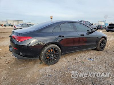 Trzecie zdjęcie samochodu z tyłu: 2020 MERCEDES-BENZ CLA 250 4MATIC VIN:W1K5J4HB6LN082684 - miniatura