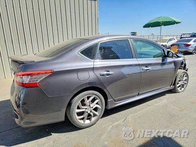 Trzecie zdjęcie samochodu z tyłu: 2013 NISSAN SENTRA S VIN:3N1AB7AP6DL795747 - miniatura