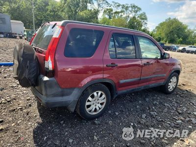 Trzecie zdjęcie samochodu z tyłu: 2006 HONDA CR-V EX VIN:SHSRD788X6U410466 - miniatura