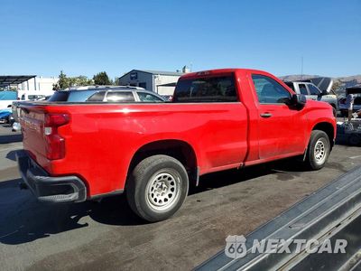 Trzecie zdjęcie samochodu z tyłu: 2021 CHEVROLET SILVERADO C1500 VIN:3GCNWAEH9MG305071 - miniatura