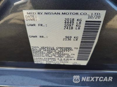 Zdjęcie 12 z 12 samochodu: 2021 NISSAN ALTIMA PLATINUM VIN:1N4BL4FW8MN314884 - miniatura