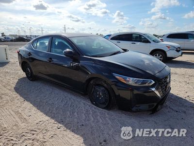 Czwarte zdjęcie samochodu z boku: 2024 NISSAN SENTRA S VIN:3N1AB8BV4RY367043 - miniatura