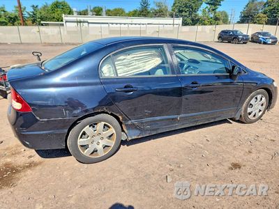 Trzecie zdjęcie samochodu z tyłu: 2010 HONDA CIVIC LX VIN:2HGFA1F58AH304823 - miniatura