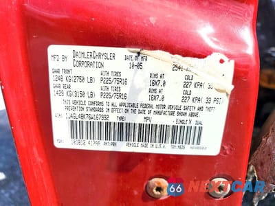 Zdjęcie 14 z 14 samochodu: 2006 JEEP LIBERTY SPORT VIN:1J4GL48K76W167992 - miniatura