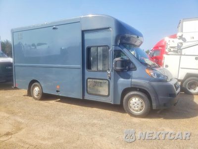 Czwarte zdjęcie samochodu z boku: 2022 RAM PROMASTER 3500 DELIVERY TRUCK VIN:3C7WRVMG5NE117529 - miniatura
