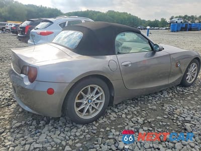 Trzecie zdjęcie samochodu z tyłu: 2003 BMW Z4 2.5 VIN:4USBT33403LR65602 - miniatura