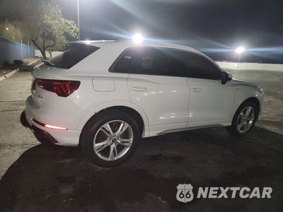 Trzecie zdjęcie samochodu z tyłu: 2020 AUDI Q3 PREMIUM S LINE VIN:WA1DECF3XL1026989 - miniatura