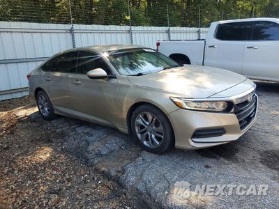 Czwarte zdjęcie samochodu z boku: 2018 HONDA ACCORD LX VIN:1HGCV1F18JA006646 - miniatura