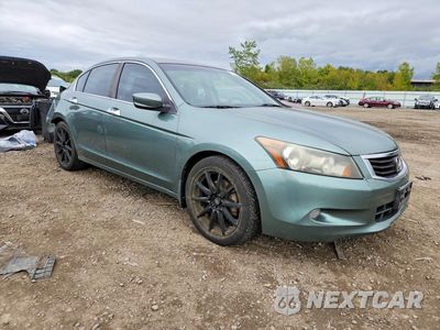 Czwarte zdjęcie samochodu z boku: 2008 HONDA ACCORD EXL VIN:1HGCP36808A086375 - miniatura
