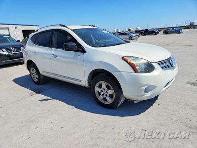 Czwarte zdjęcie samochodu z boku: 2014 NISSAN ROGUE SELECT S VIN:JN8AS5MTXEW606589 - miniatura