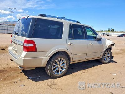 Trzecie zdjęcie samochodu z tyłu: 2017 FORD EXPEDITION LIMITED VIN:1FMJU2AT8HEA00772 - miniatura
