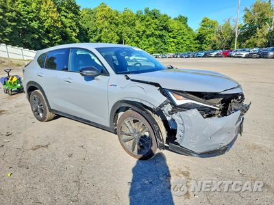 Czwarte zdjęcie samochodu z boku: 2026 ACURA ADX A-SPEC ADVANCE VIN:3HDSA2H78TM700125 - miniatura
