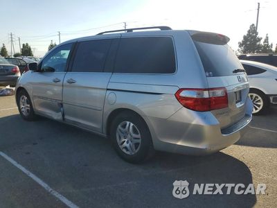 Drugie zdjęcie samochodu z przodu: 2007 HONDA ODYSSEY EX VIN:5FNRL38437B456996 - miniatura