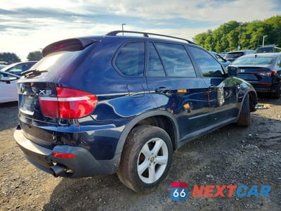 Trzecie zdjęcie samochodu z tyłu: 2008 BMW X5 3.0I VIN:5UXFE43578L036688 - miniatura