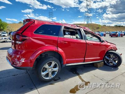 Trzecie zdjęcie samochodu z tyłu: 2017 DODGE JOURNEY CROSSROAD VIN:3C4PDDGG1HT553462 - miniatura