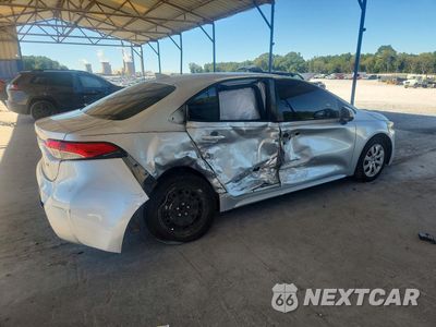 Trzecie zdjęcie samochodu z tyłu: 2022 TOYOTA COROLLA LE VIN:JTDEPMAE7N3016060 - miniatura