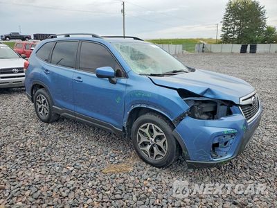 Czwarte zdjęcie samochodu z boku: 2019 SUBARU FORESTER PREMIUM VIN:JF2SKAEC0KH481367 - miniatura