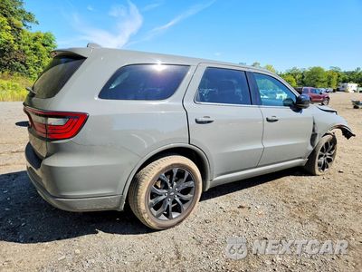 Trzecie zdjęcie samochodu z tyłu: 2019 DODGE DURANGO SXT VIN:1C4RDJAG7KC836516 - miniatura