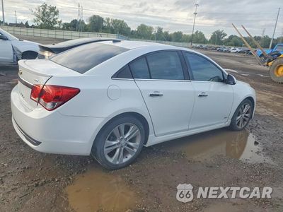 Trzecie zdjęcie samochodu z tyłu: 2014 CHEVROLET CRUZE LTZ VIN:1G1PG5SB2E7265046 - miniatura