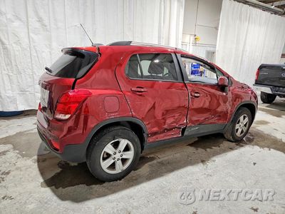Trzecie zdjęcie samochodu z tyłu: 2022 CHEVROLET TRAX 1LT VIN:KL7CJPSM9NB511234 - miniatura