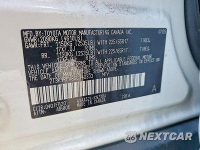 Zdjęcie 12 z 12 samochodu: 2025 TOYOTA RAV4 LE VIN:2T3K1RFV8SC340333 - miniatura