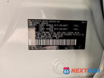 Zdjęcie 13 z 13 samochodu: 2018 TOYOTA RAV4 HYBRID XLE VIN:JTMRJREV2JD157505 - miniatura