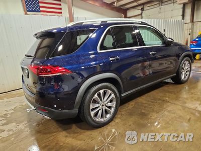Trzecie zdjęcie samochodu z tyłu: 2022 MERCEDES-BENZ GLE 350 4MATIC VIN:4JGFB4KB7NA802908 - miniatura