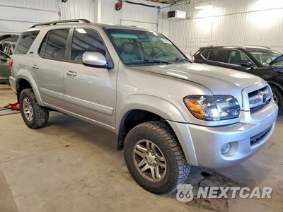Czwarte zdjęcie samochodu z boku: 2006 TOYOTA SEQUOIA SR5 VIN:5TDBT44A26S263140 - miniatura