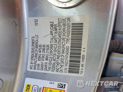 Zdjęcie 12 z 12 samochodu: 2022 HONDA ACCORD SPORT SE VIN:1HGCV1F47NA094900 - miniatura