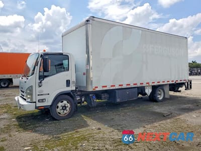 2017 ISUZU NRR BOX TRUCK JALE5W165H7301894 - główne zdjęcie licytacji z USA - miniatura