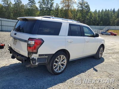 Trzecie zdjęcie samochodu z tyłu: 2018 FORD EXPEDITION LIMITED VIN:1FMJU1KT9JEA33407 - miniatura