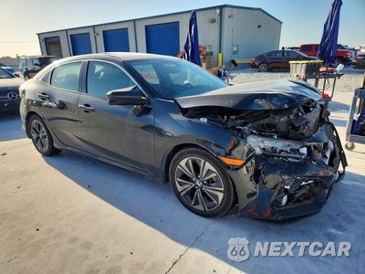 Czwarte zdjęcie samochodu z boku: 2017 HONDA CIVIC EXL VIN:SHHFK7H7XHU201351 - miniatura