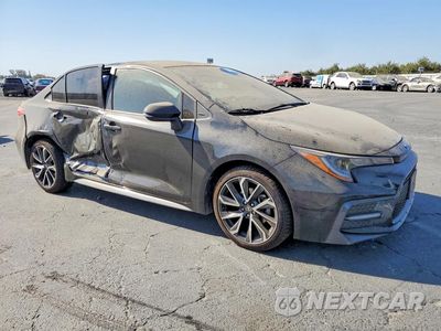 Czwarte zdjęcie samochodu z boku: 2021 TOYOTA COROLLA SE VIN:JTDS4MCE6MJ067553 - miniatura