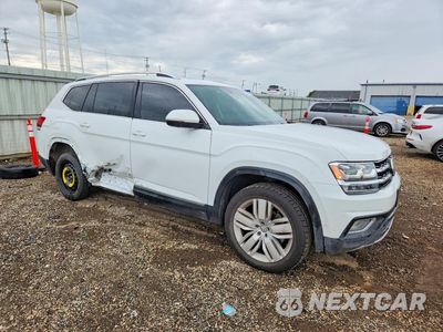 Czwarte zdjęcie samochodu z boku: 2018 VOLKSWAGEN ATLAS SEL PREMIUM VIN:1V2NR2CA1JC582748 - miniatura