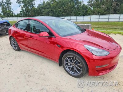 Czwarte zdjęcie samochodu z boku: 2023 TESLA MODEL 3 VIN:5YJ3E1EA4PF546298 - miniatura