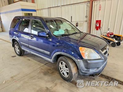 Czwarte zdjęcie samochodu z boku: 2003 HONDA CR-V EX VIN:SHSRD78883U147826 - miniatura