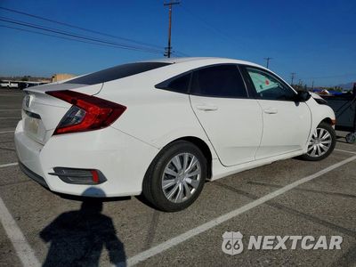 Trzecie zdjęcie samochodu z tyłu: 2017 HONDA CIVIC LX VIN:2HGFC2F57HH569663 - miniatura