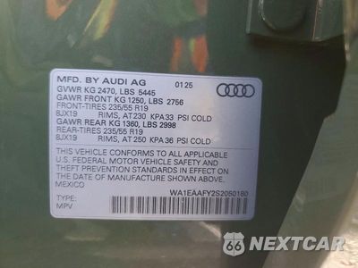 Zdjęcie 13 z 13 samochodu: 2025 AUDI Q5 PREMIUM PLUS 45 VIN:WA1EAAFY2S2050180 - miniatura