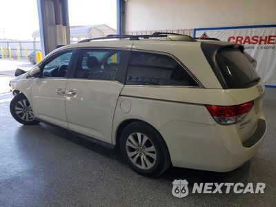 Drugie zdjęcie samochodu z przodu: 2015 HONDA ODYSSEY EXL VIN:5FNRL5H68FB083384 - miniatura