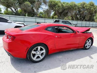 Trzecie zdjęcie samochodu z tyłu: 2022 CHEVROLET CAMARO LS VIN:1G1FB1RX6N0119925 - miniatura