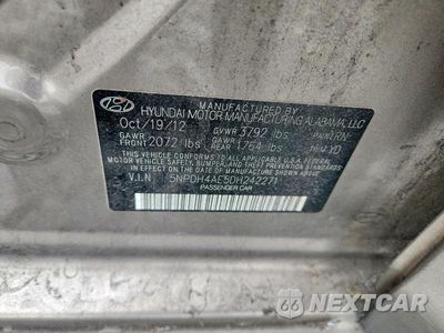 Zdjęcie 12 z 12 samochodu: 2013 HYUNDAI ELANTRA VIN:5NPDH4AE5DH242271 - miniatura